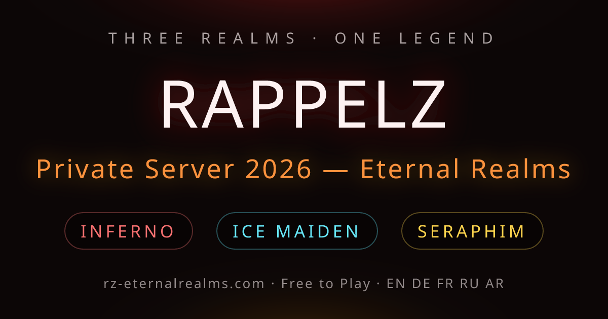 Rappelz Private Server 2026 — Eternal Realms